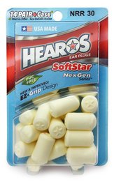 Hearos 5511 SoftStar NexGen Series Foam Ear Plugs (NRR 30) (14 Pairs)