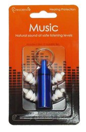 Crescendo Music Musicians Ear Plugs (NRR 12)