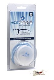 Earasers Hi-Fi Reusable Ear Plugs for Dentists and Hygienists