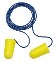 E-A-R Taper-Fit 2 UF Foam Ear Plugs Corded (NRR 32)