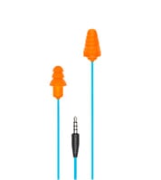 Plugfones PG-UY, PG-BB, PG-UO Guardian Earplug-Earphone Hybrids for High-Noise Environments (NRR 26)