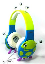 Vcom Ladybug Magical Headphones for Children
