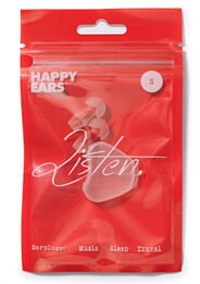 Happy Ears Reusable Natural Sound Ear Plugs - Version 2.0 (FREE Shipping!)
