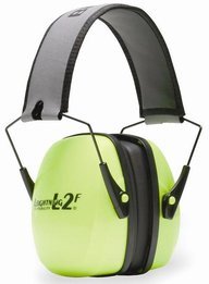 Howard Leight by Honeywell Bilsom Leightning L2FHV Folding Model High Visibility Ear Muffs (NRR 27)