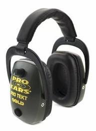 Pro Tekt Slim Gold Industrial Electronic Ear Muffs (NRR 28)