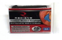 Radians Custom Molded Ear Plugs (NRR 26) (Kit Makes One Pair)