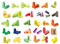 Foam Ear Plug Trial Pack: Just The Highest NRR! (34 Assorted Pairs)