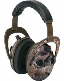 Walker's Alpha Muff 360 Quad Electronic Shooters Ear Muffs With NXT Camo (NRR 24)