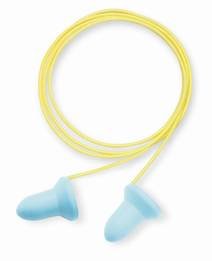 Howard Leight by Honeywell Pilot Hybrid Push-In Ear Plugs Corded (NRR 26) (Box of 100 Pairs)