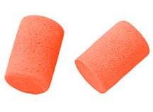 Tasco Therma-Soft 30 Premium PVC Foam Ear Plugs in Printed Poly Bags (NRR 30) (Box of 200 Pairs)