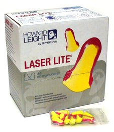 Howard Leight by Honeywell Laser Lite UF Foam Ear Plugs (NRR 32) (Case of 500 Vending Packs, Each Containing 5 Pairs)