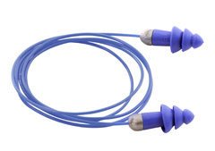 Moldex Rockets 6415 Reusable Metal Detectable Ear Plugs Corded (NRR 27)