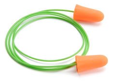 Moldex Mellows 6840 Foam Ear Plugs - Corded (NRR 30) (Case of 2000 Pairs)