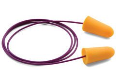 Moldex Softies® 6650 UF Foam Ear Plugs Corded (NRR 33) (Box of 100 Pairs)