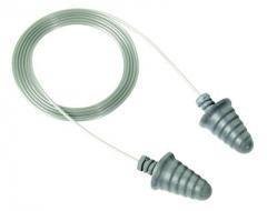 Peltor Next Skull Screws No-Roll Foam Ear Plugs Corded (NRR 30)