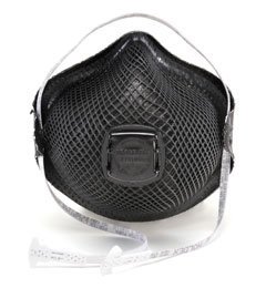 Moldex M2700N95 Special Ops Disposable Respirator with Cloth HandyStrap + Ventex Valve (N95) (Case of 100 Masks)