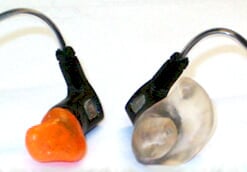 Perfect-Fit CEPM Model Custom Ear Molds for In-Ear Monitors and Isolation Earphones (One Pair)