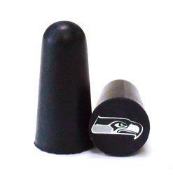 NFL Ear Plugs - Seattle Seahawks Foam Ear Plugs with NFL Team Colors and Imprints (6 Pairs)