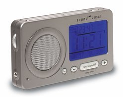 Sound Oasis S-850 Top Quality Travel White Noise Alarm Clock