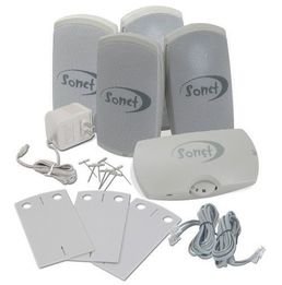 Sonet QT™ Noise Masking and Speech Privacy System - 4-Pack (1 controller, 4 emitters & accessories)