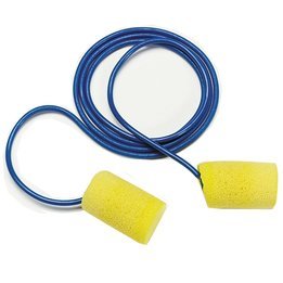 E-A-R Classic PVC Foam Ear Plugs Average - Corded (NRR 29) (Box of 200 Pairs)