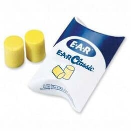E-A-R Classic PVC Foam Ear Plugs in Pillow Pack - Average (NRR 29)
