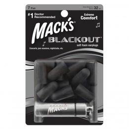 Mack's Blackout Foam Ear Plugs (NRR 32) (7 Pairs)