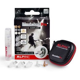 MusicSafe Pro Professional Musician and Concert Ear Plugs (NRR 8/11/16)