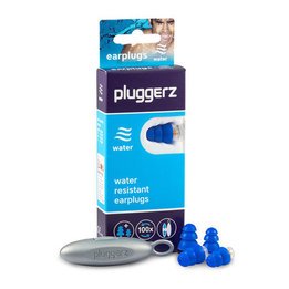 Pluggerz All-Fit Reusable Swim Earplugs for Adults