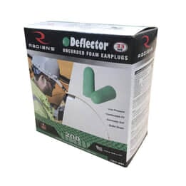 Radians Deflector FP90 UF Foam Ear Plugs (NRR 33) (Case of 2000 Pairs)