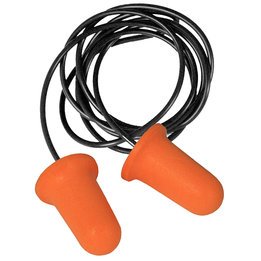 Radians Dewalt DPG65 Disposable Foam Ear Plugs - Corded (NRR 33) (2 Pairs + FREE Carry Case)