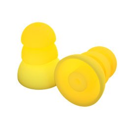 Plugfones ComforTiered™ Replacement Silicone Ear Plug Tips (NRR 27)  (One Pair)