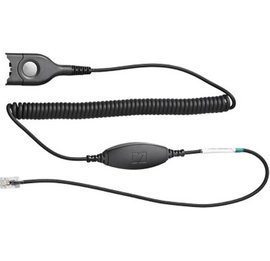 Sennheiser Telephone Headset Cables for Telephones with High Microphone Sensitivity (CHS-01, CHS-08, CHS-24)