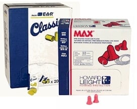 Foam Ear Plugs Uncorded - Full Boxes and Larger Quantities
