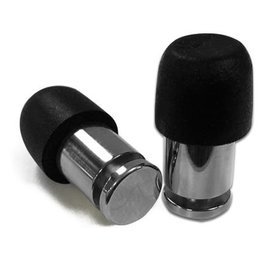 Flare Audio ISOLATE Special Edition Rhodium-Plated Solid Metal Ear Plugs (SNR 36)