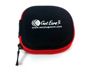 Got Ears? Zippered Earphone and Custom Ear Plug Pouch