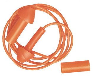 Tasco RD-1 CORDED Reusable Ear Plugs (NRR 24) (Case of 400 Pairs)