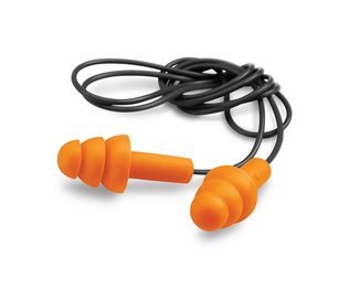 Walker GSM Corded Reusable Ear Plugs (NRR 25) (2 Pairs)