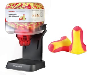 Honeywell Howard Leight HL400 Ear Plug Dispenser with 400 Pairs of Laser Lite Ear Plugs (NRR 32)