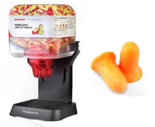 Honeywell Howard Leight HL400 Ear Plug Dispenser with 400 Pairs of Max Small Ear Plugs (NRR 30)