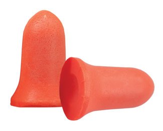 Howard Leight by Honeywell MAX-LS4 Maximum UF Foam Ear Plugs Dispenser Refill (NRR 33) (Bag of 200 Unwrapped Pairs)