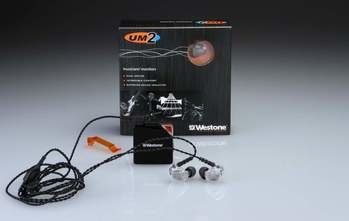 Westone Model UM2 Universal Fit In-Ear Musician Monitor Earphones With FREE Portable Amp!