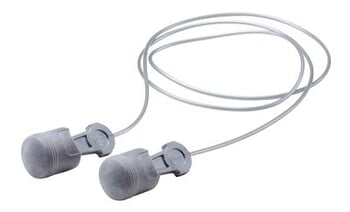 3M Pistonz P1401 NASCAR Piston-Shaped No-Roll Foam Ear Plugs - Corded (NRR 29) (Case of 400 Pairs)