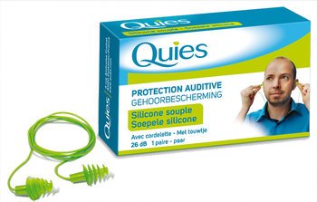 Quies Corded Reusable Ear Plugs