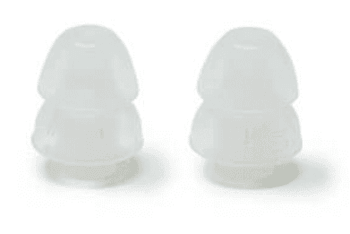 Etymotic ER6-14 White Double Flange Tips for ER6 and Other Earphones (Pack of 5 Pairs)