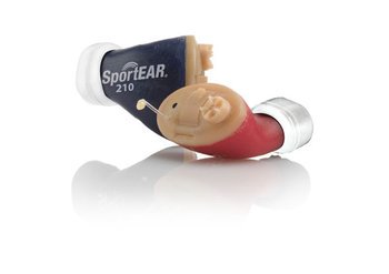 SportEAR S210PR Select-A-Fit 210 Universal Fit ITE Hunting Hearing Aid (One Pair w/Accessories)