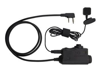 Opsmen M52 Military PTT (Push-To-Talk) Cable with M50 Wired Remote Accessory