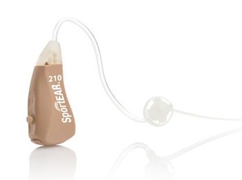 SportEAR MicroBlast 210 BTE Hunting Hearing Aid (One Pair w/Accessories)