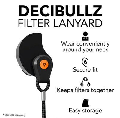 Decibullz Filter Lanyard