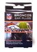 NFL Ear Plugs - Denver Broncos Foam Ear Plugs with NFL Team Colors and Imprints (NRR 32) (6 Pairs)